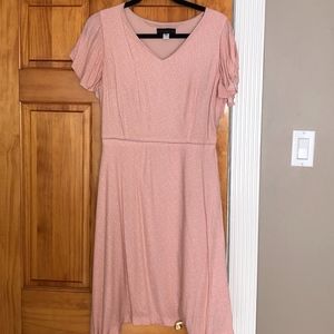SIMPLY STYLED Flutter Sleeve Dress with Dots